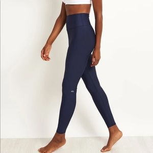 ALO YOGA AIRLIFT LEGGINGS NAVY BLUE